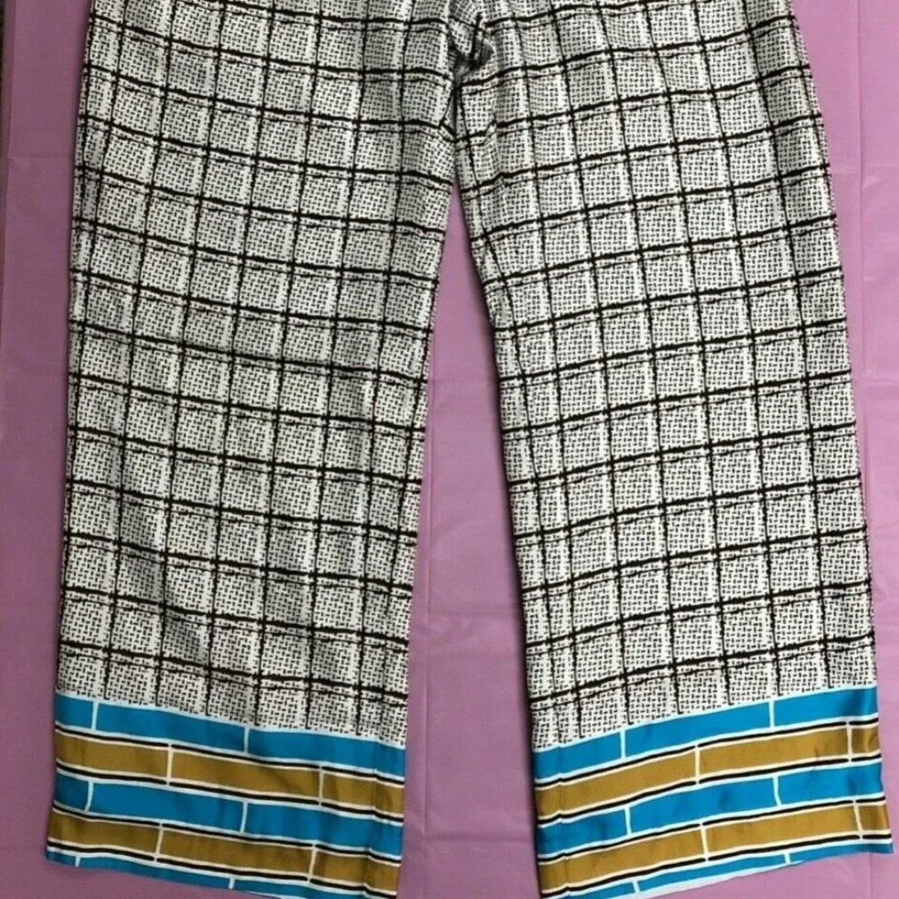 COLLECTION High-Rise Silk Twill Belted Trouser from J Crew - Picture 3 of 5
